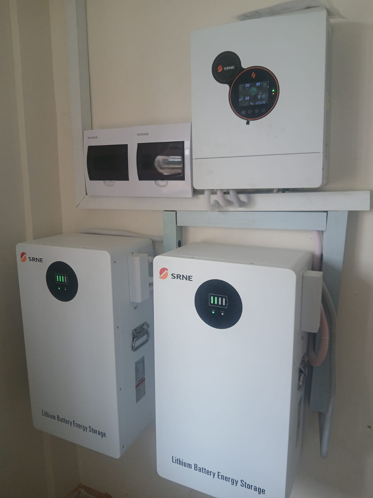 Large-scale solar PV installation in Kenya