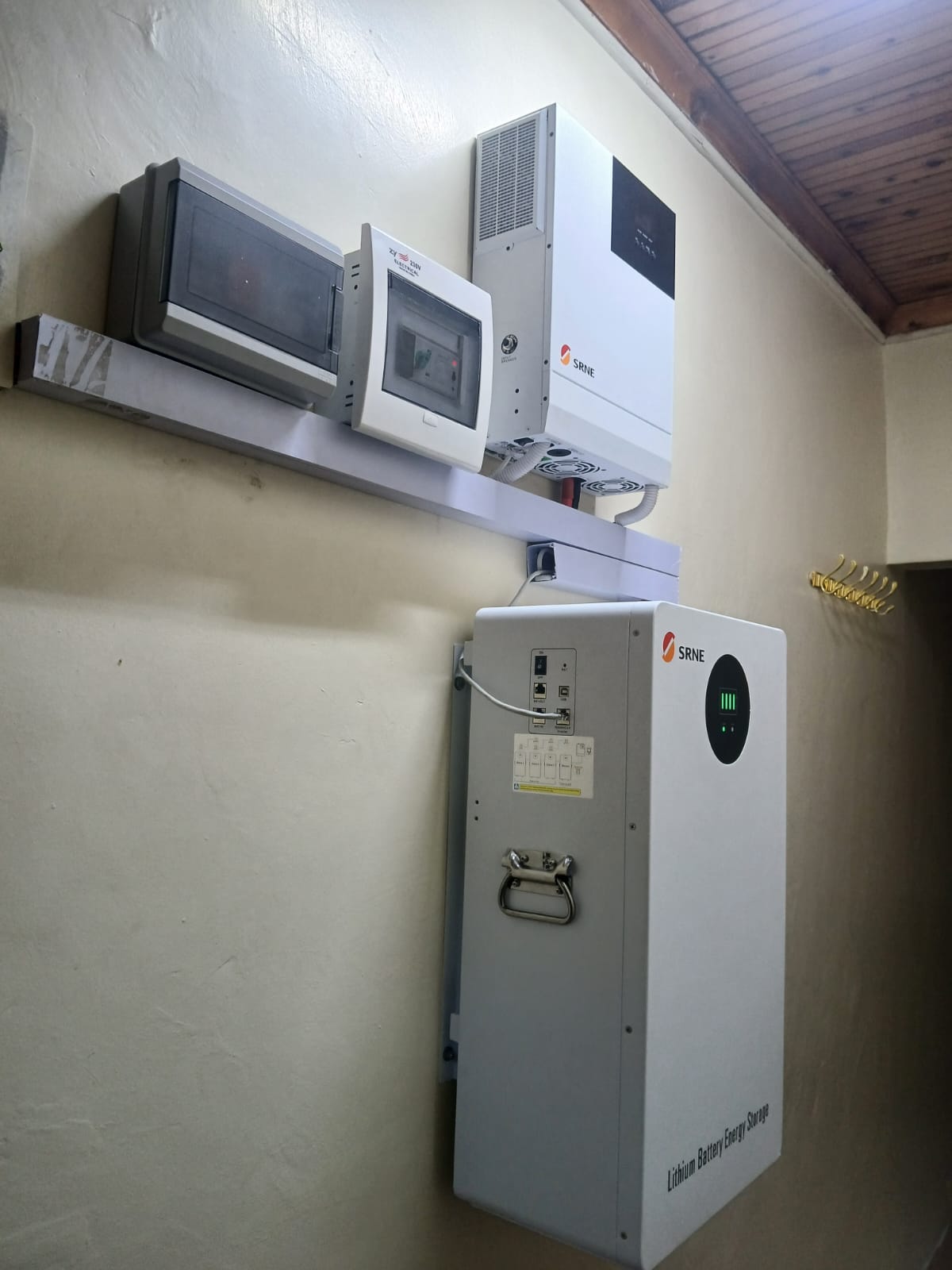 Solar battery energy storage system in Kenya