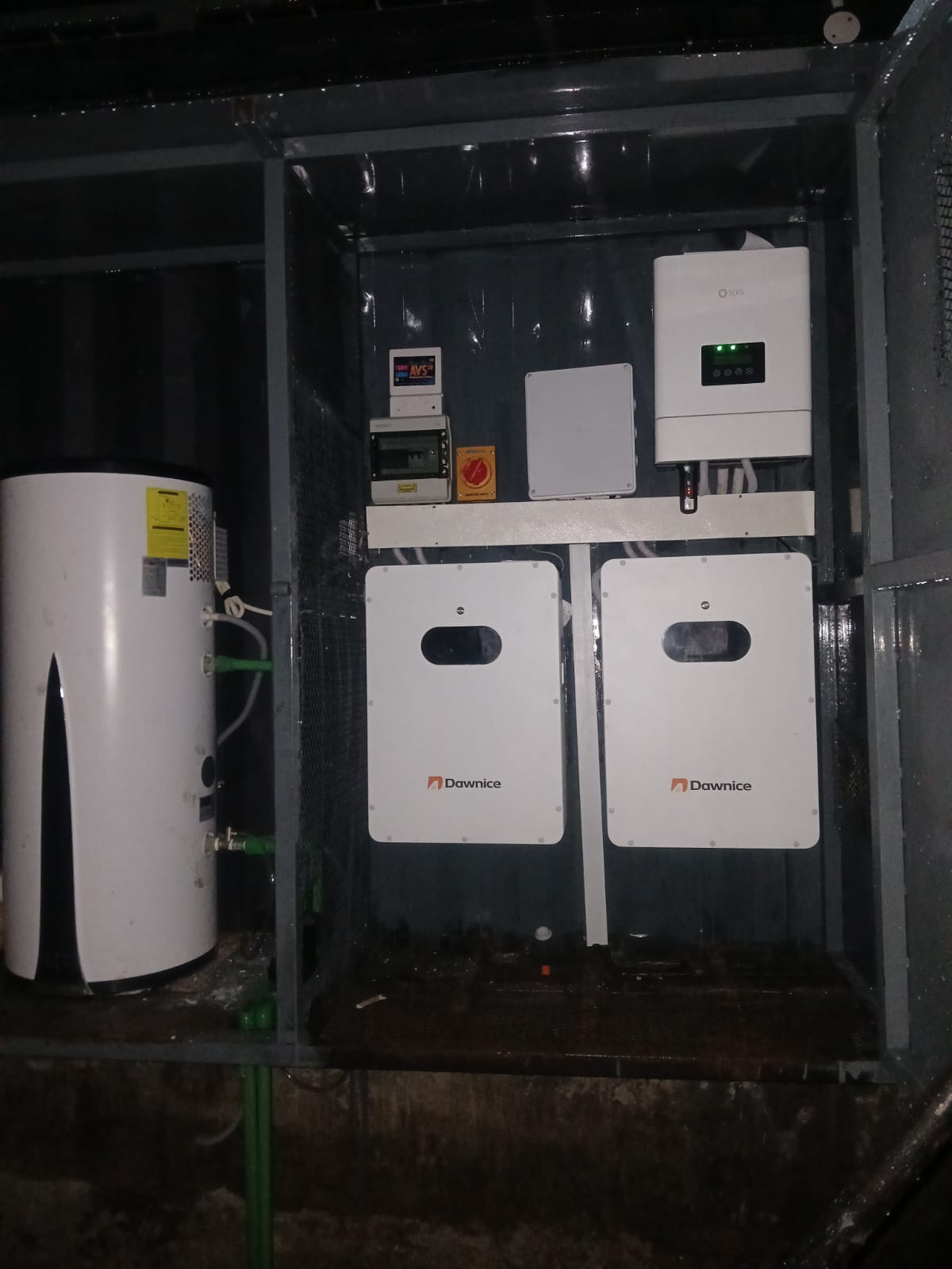 Heat pump installation in Kenya