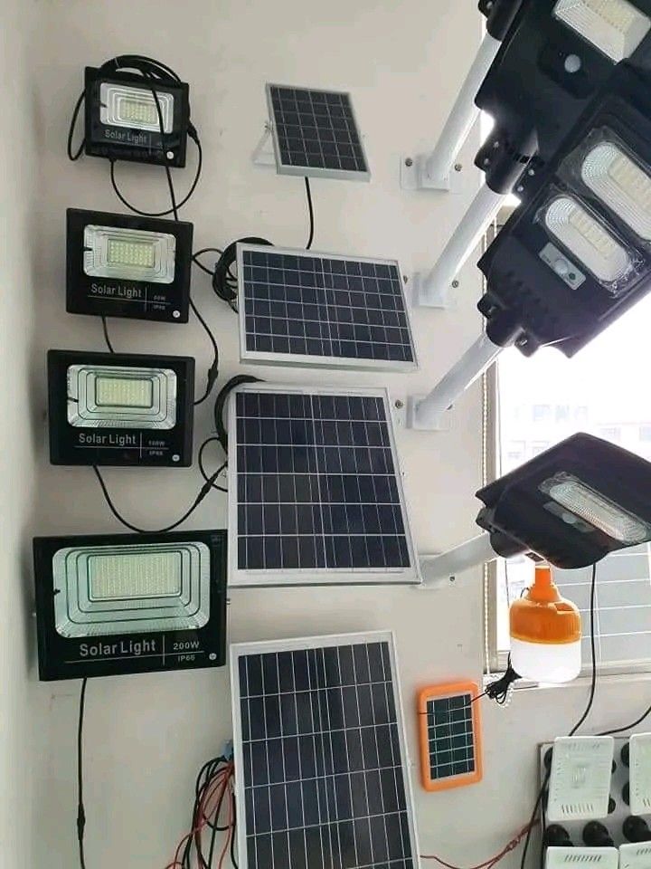 Solar lighting products and installation in Kenya